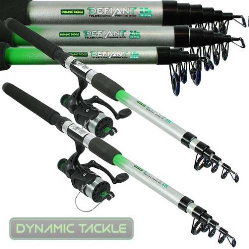 Telescopic fishing rods - telescopic, and