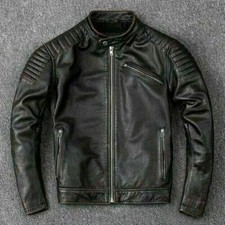 Mens Biker Vintage Motorcycle