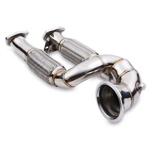 4.5" STAINLESS STEEL EXHAUST FRONT DECAT DOWN PIPE FOR AUDI RS3 8P TT RS 8J