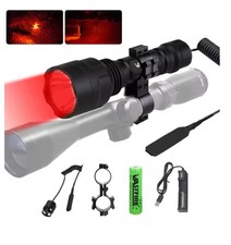 Long Range Red LED Flashlight