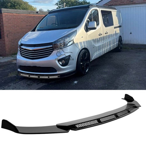 Gloss front bumper lip - front,