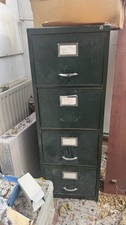 vintage filing cabinet metal
