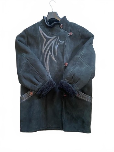 Genuine shearling coat - , vintage