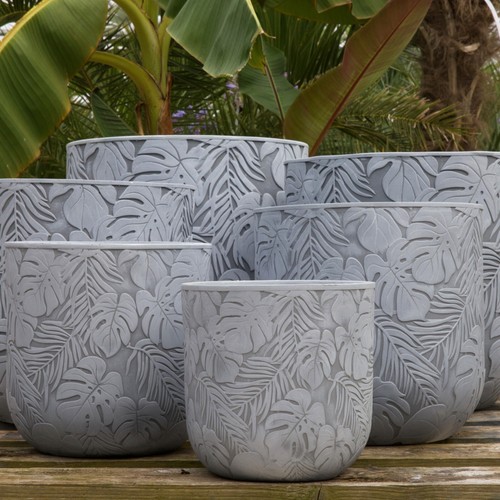 50cm tropical planter - tropical, pot