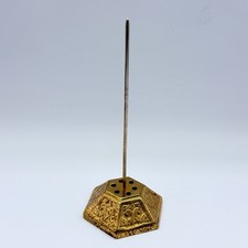 Brass Vtg Receipt Paper Spike