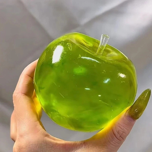 Green apple squishy - squishy, stress