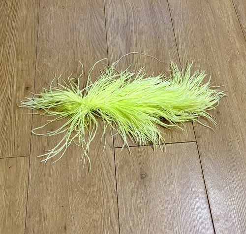 Lime green ostrich - lime,