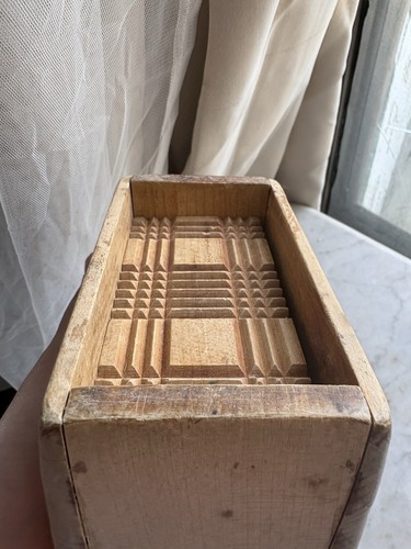 Antique wood butter - antique,