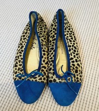 womens french sole blue and