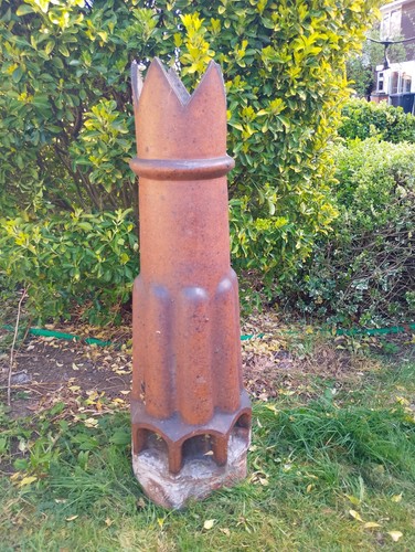 Chimney pot brown crown 4ft - pot,