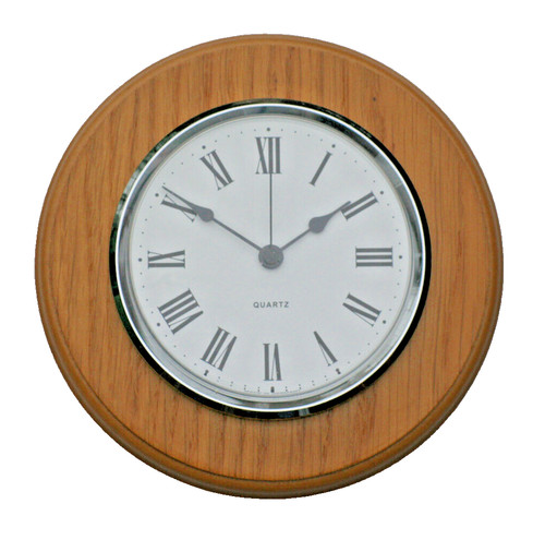 Oak clock for caravans - for,