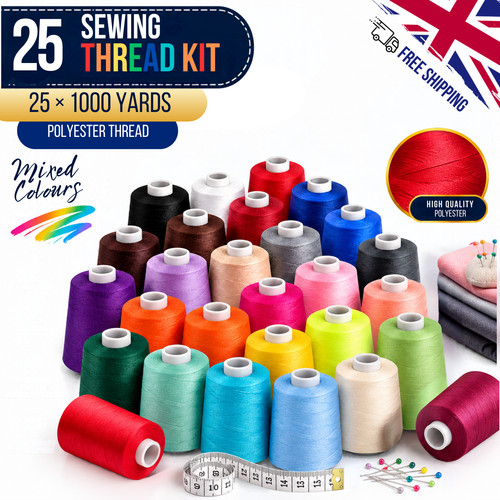 1000 yards polyester - 25,