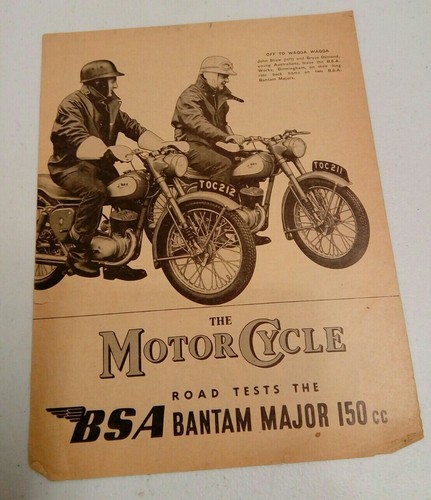 Vintage original 1956 - 1956, bsa