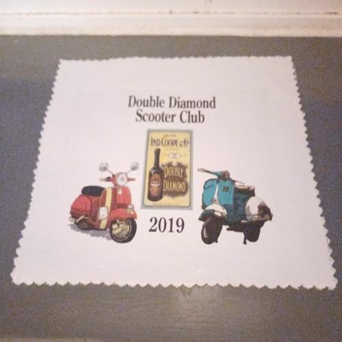Scooter rally patch - scooter, double