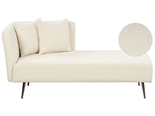Left hand boucle chaise - hand, lounge