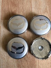 4x Mazda Alloy Wheel Centre