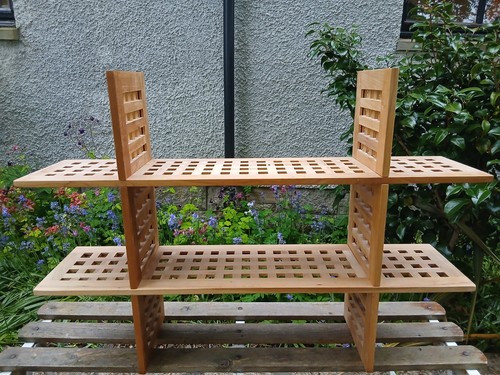 Walnut wood shelf - walnut,