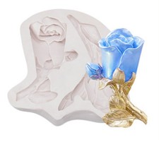 3D Rose Flower Silicone Mould