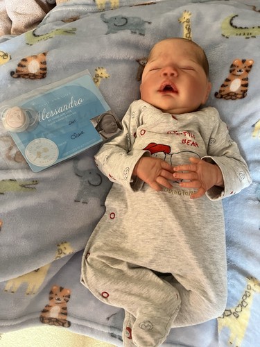Reborn baby boy - boy, authentic