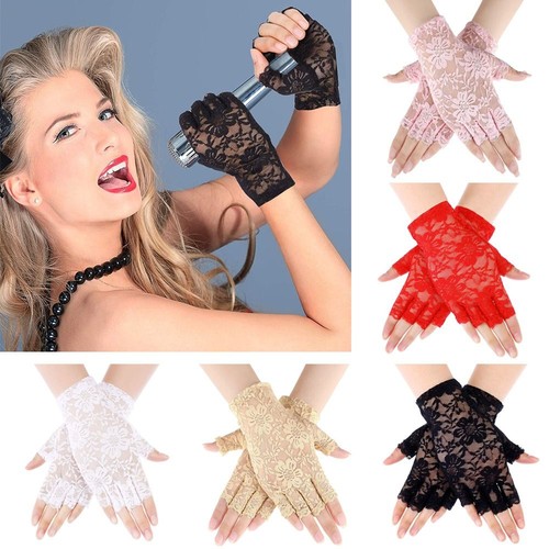 Mitten lace gloves dance - lace,