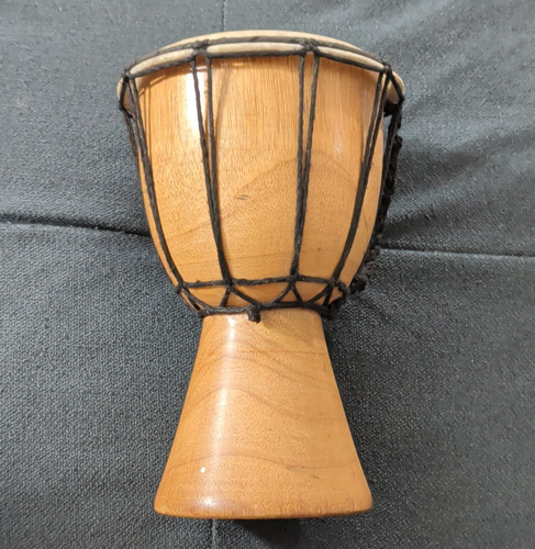 Hand carved wooden - wooden, djembe