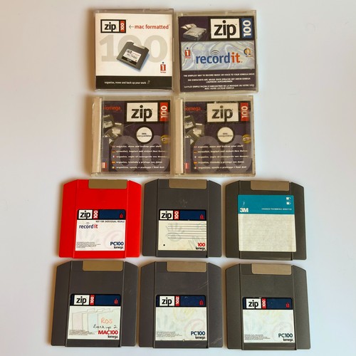 Iomega pc100 100mb zip - iomega,