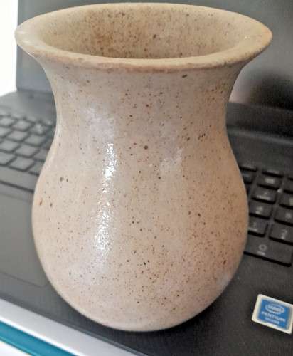 Studio pottery vase - 12, cm