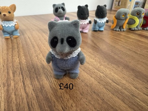 Sylvanian families raccoon - families,