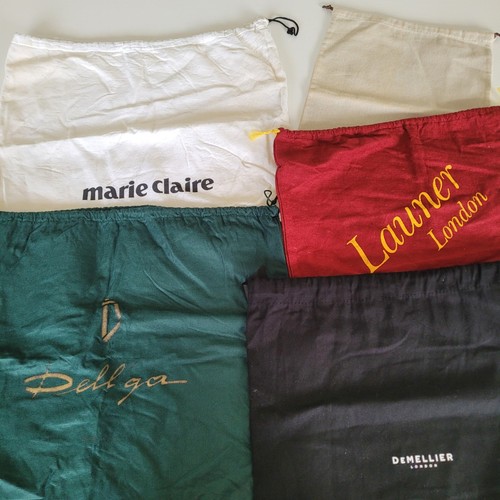 Lot designer dust bags - lot, 5