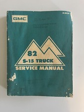 1982 (GMC) S-15 TRUCK SERVICE