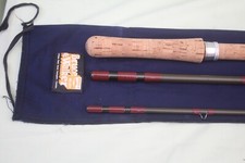 15' BRUCE & WALKER THE EXPERT CARBON SALMON FLY FISHING ROD 9/11 # V/FINE R-192