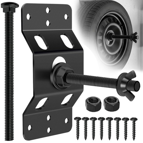 Black spare wheel carrier - spare,