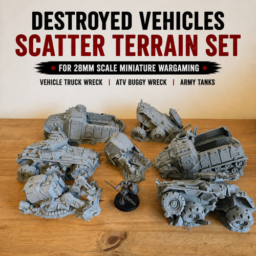 Destroyed army vehicles - destroyed,