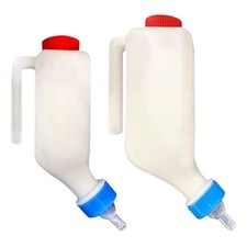 Feeder Bottles For Goat 2X Lamb Feeding Bottles Pet Breeding Accessory