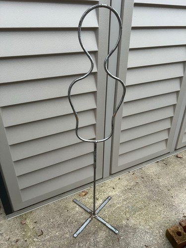 Vintage metal mannequin - metal,