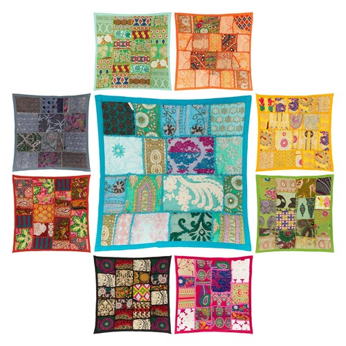 Vintage patchwork cushion - ⭐,