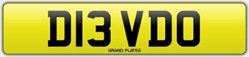 Davids number plate - davids, dave