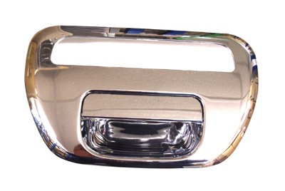 Rear tailgate handle - handle, chrome