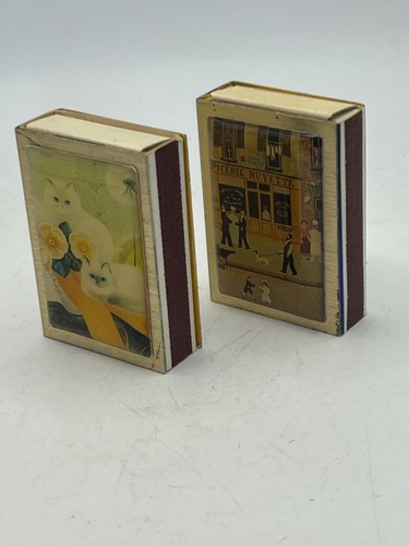 Vintage french metal match - x,