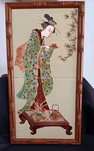 Hand painted majolica - hand,