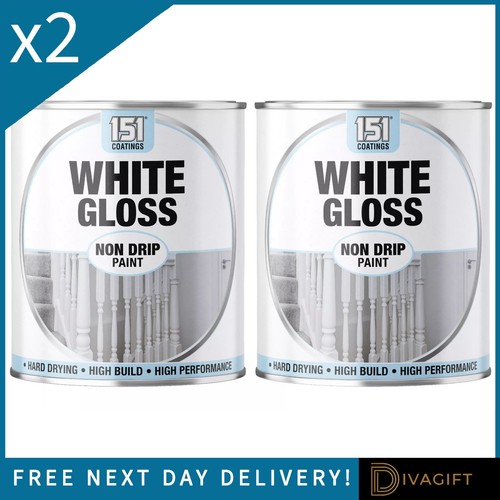 151 white gloss - 2, non-drip
