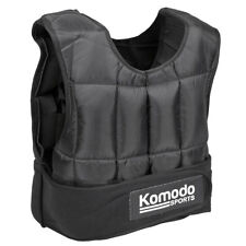 Weighted Vest Jacket Adjustable Strength Training Running Gym Fit Weight 