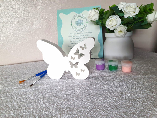 Butterfly plaster painting - butterfly,