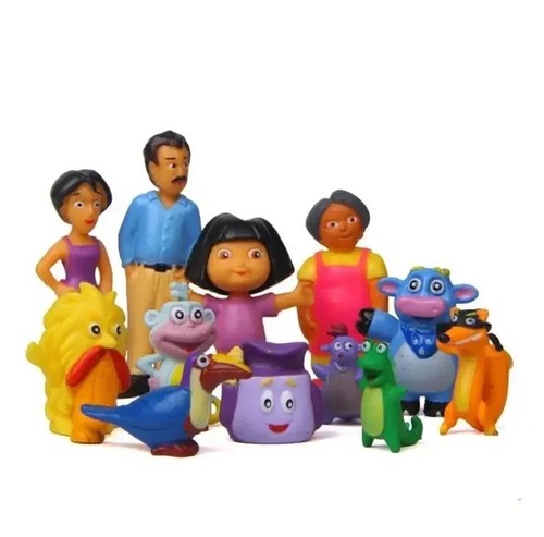 12pcs dora the - 12pcs, pvc