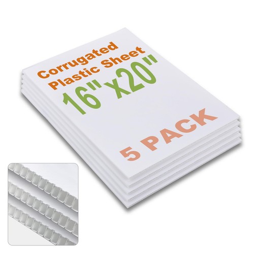 16x20 corrugated plastic - 16x20,