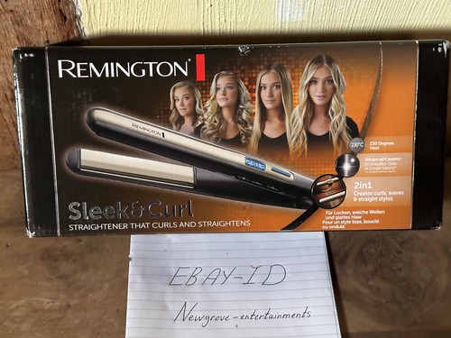 Remington sleek curl hair - sleek,