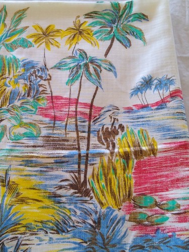 Vintage hawaiian border print - border,