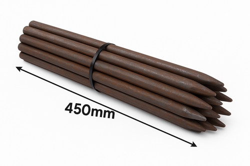 Steel road form pins - pins, 16mm
