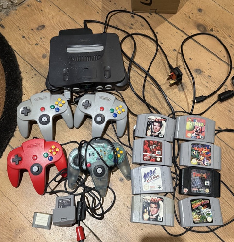 Nintendo n64 console bundle - n64,