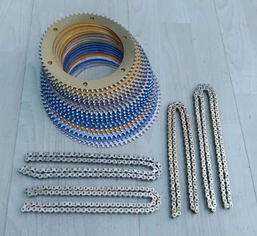 Sprockets x chains 14 - 17, +